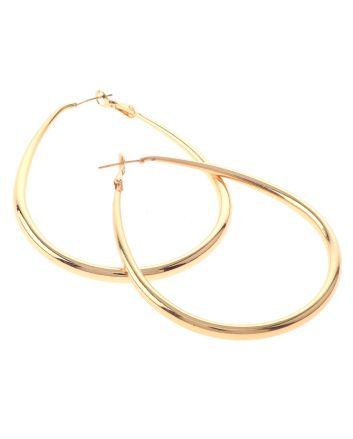 Gold Plated Hoop Earrings