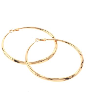 Gold Plated Hoop Earrings