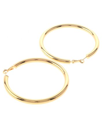 Gold Plated Hoop Earrings