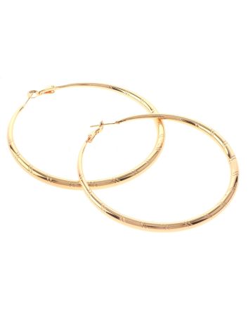 Gold Plated Hoop Earrings