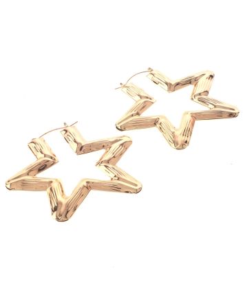 Gold Plated Hoop Earrings