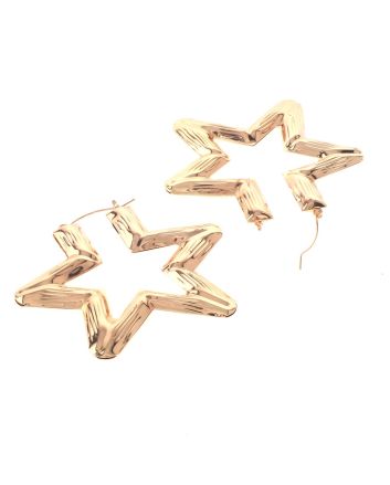 Gold Plated Hoop Earrings