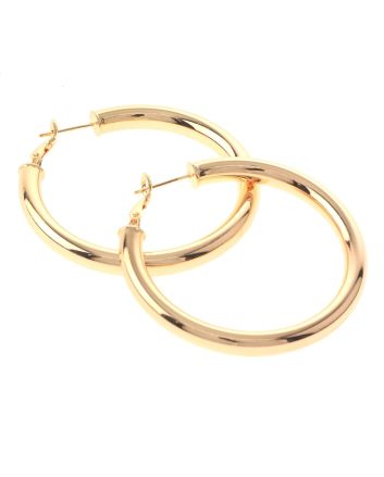 Gold Plated Hoop Earrings