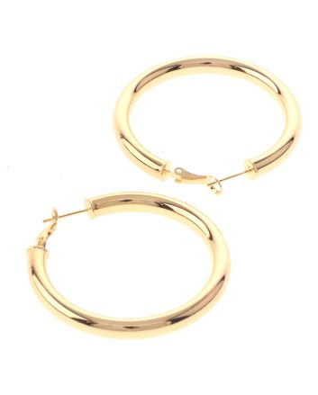 Gold Plated Hoop Earrings