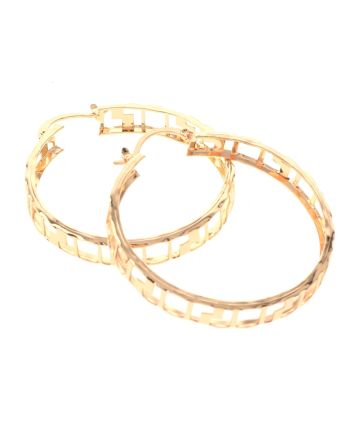 Gold Plated Hoop Earrings