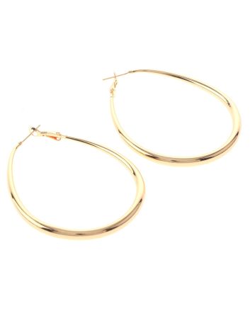 Gold Plated Hoop Earrings