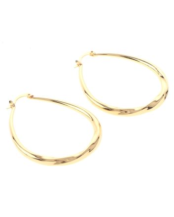 Gold Plated Hoop Earrings