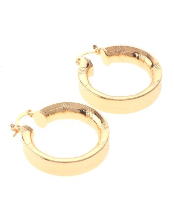 Gold Plated Hoop Earrings