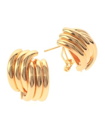 Gold Plated Post Earrings