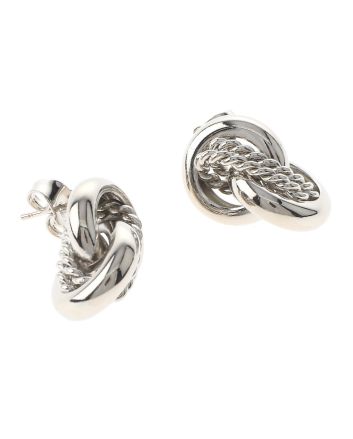 Silver Plated Post Earrings