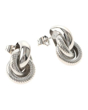 Silver Plated Post Earrings