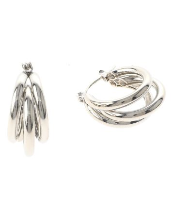 Silver Plated Post Earrings
