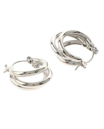 Silver Plated Post Earrings