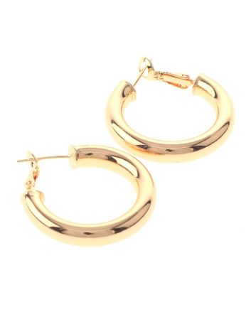 Gold Plated Hoop Earrings
