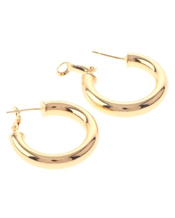 Gold Plated Hoop Earrings