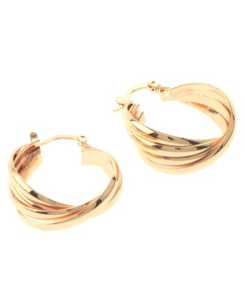 Gold Plated Hoop Earrings