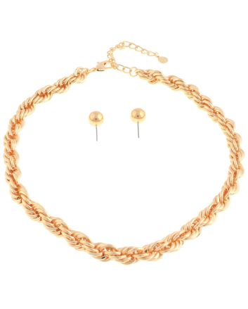 Fashion Metal Necklace Set