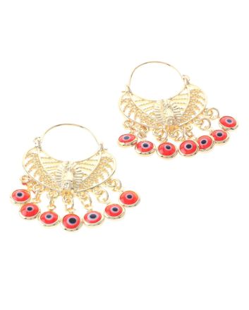 Gold Plated Hoop Earrings