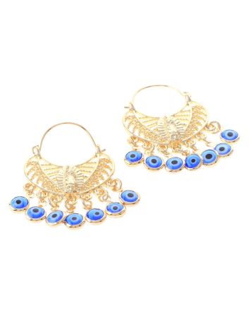 Gold Plated Hoop Earrings