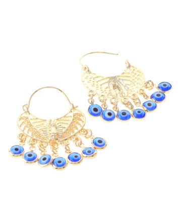 Gold Plated Hoop Earrings