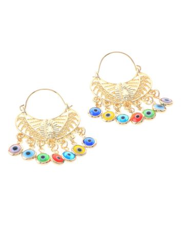 Gold Plated Hoop Earrings