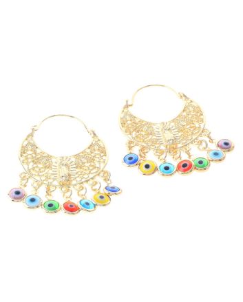 Gold Plated Hoop Earrings