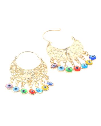 Gold Plated Hoop Earrings