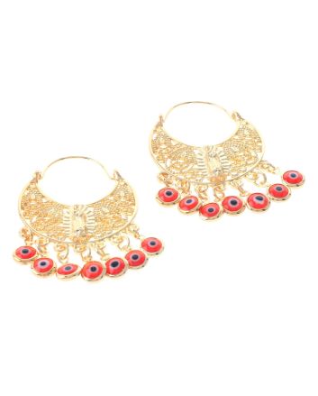 Gold Plated Hoop Earrings