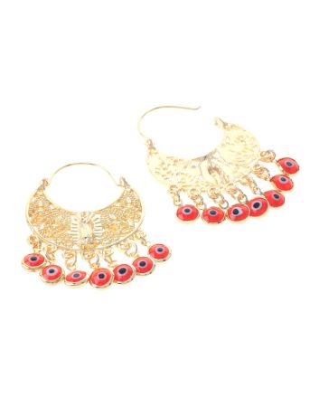 Gold Plated Hoop Earrings