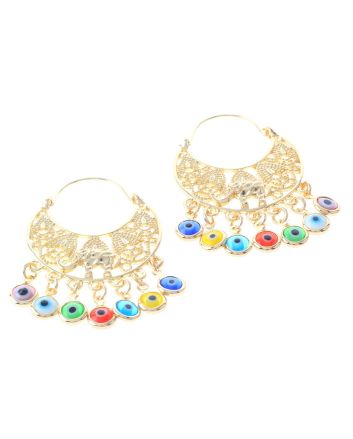 Gold Plated Hoop Earrings