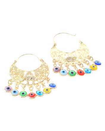 Gold Plated Hoop Earrings