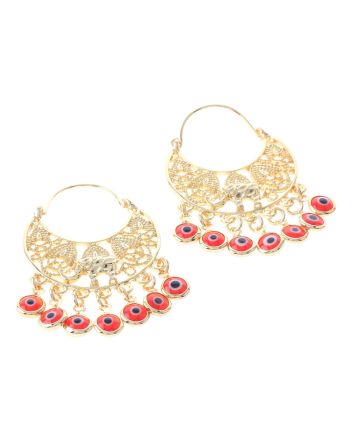 Gold Plated Hoop Earrings