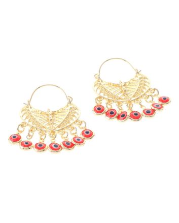 Gold Plated Hoop Earrings