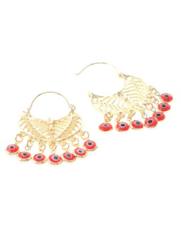 Gold Plated Hoop Earrings