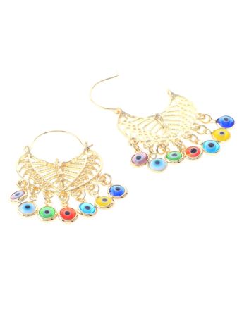 Gold Plated Hoop Earrings