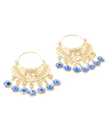 Gold Plated Hoop Earrings