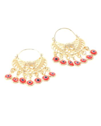Gold Plated Hoop Earrings