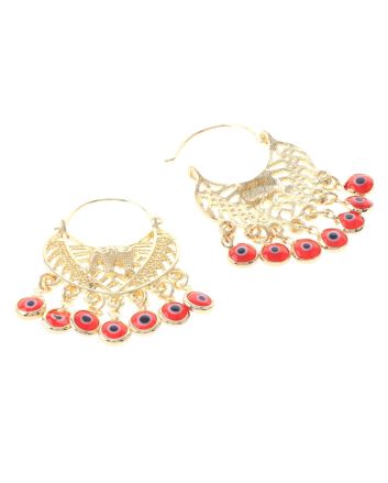 Gold Plated Hoop Earrings