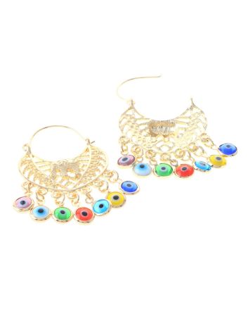 Gold Plated Hoop Earrings