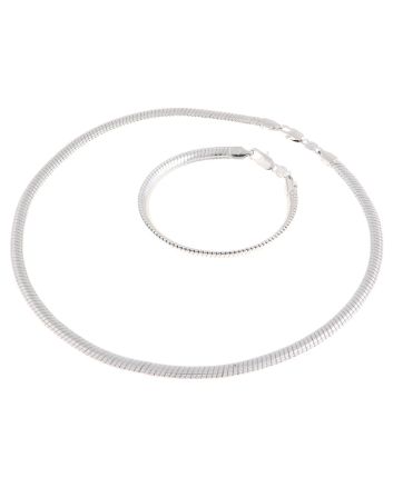Rhodium Plated NL & BR