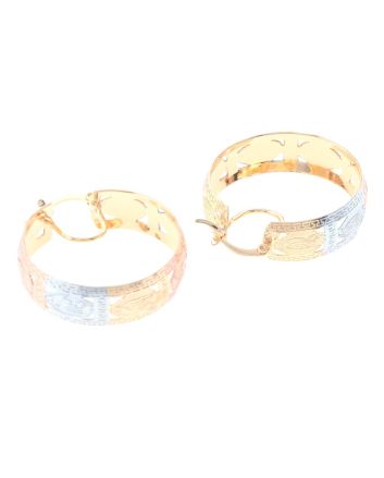 Gold Plated Hoop Earrings