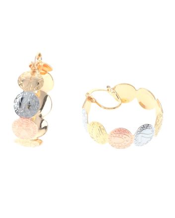 Gold Plated Hoop Earrings