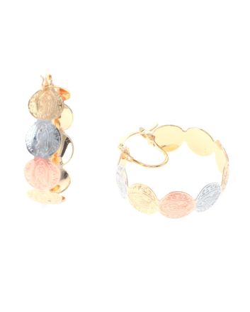 Gold Plated Hoop Earrings