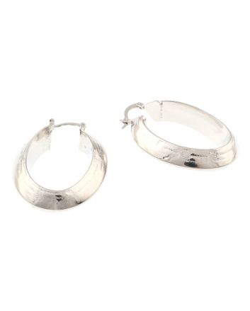 Rhodium Plated Earrings