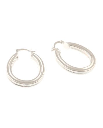 Rhodium Plated Earrings