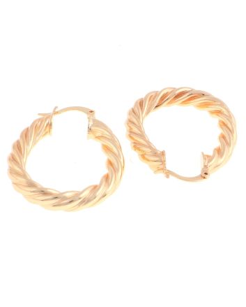 Plated Hoop Earrings