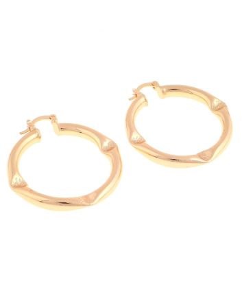 Plated Hoop Earrings