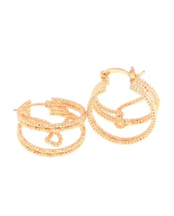 Plated Hoop Earrings