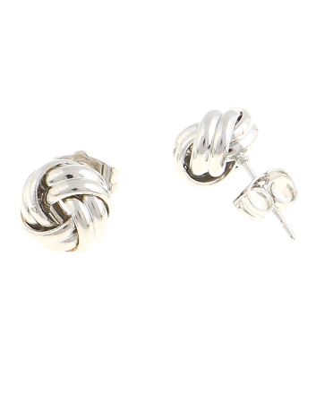 Plated Stud Earrings / 12 PC