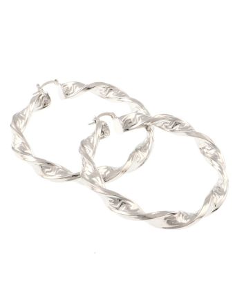 Rhodium Plated Earrings